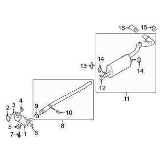 Ford OE - Automatic Transmission Mount Bolt