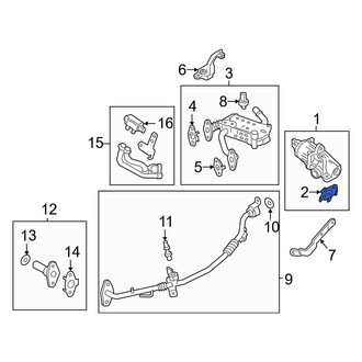 Ford OE - Exhaust Gas Recirculation (EGR) Tube Gasket