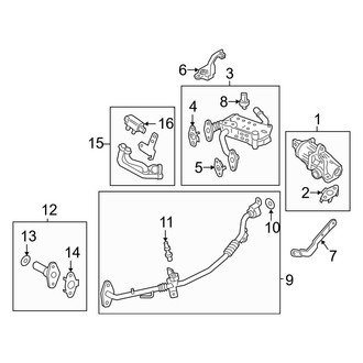 Ford OE - Emission System - EGR System (SuperCab / SuperCrew)