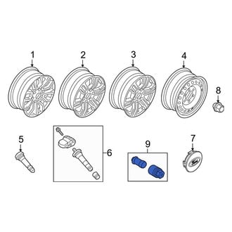 Ford OE - Wheel Lock Set