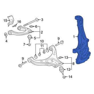 Ford OE - Left Steering Knuckle