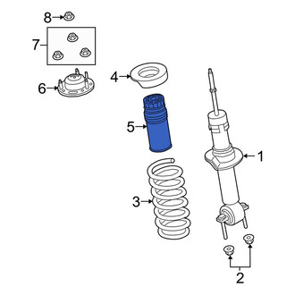 Ford OE - Front Suspension Strut Bearing