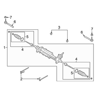 Ford OE - Steering Gear & Linkage (RWD)