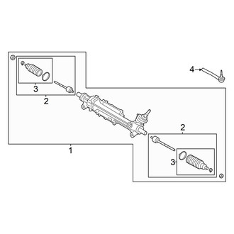 Ford OE - Steering Gear & Linkage (4WD)