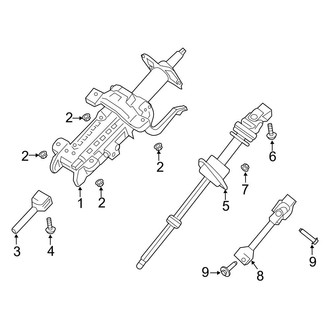 Ford OE - Steering Column Assembly (SuperCab / SuperCrew)