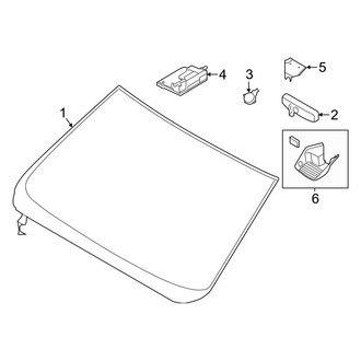 Ford OE - Windshield - Glass (Lariat / XLT)
