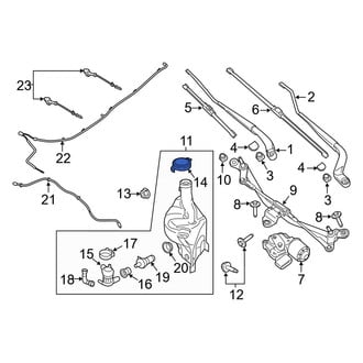 Ford OE - Front Washer Fluid Reservoir Cap