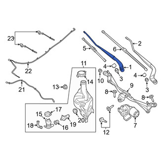 Ford OE - Left Wiper Arm