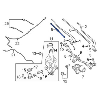 Ford OE - Left Wiper Blade