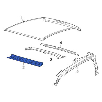 Ford OE - Front Roof Header Panel