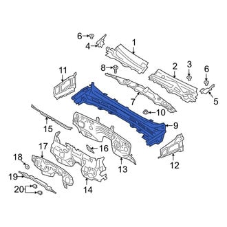 Ford OE - Front Cowl Panel