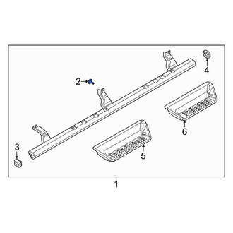 Ford OE - Running Board Bolt