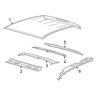 Ford OE - Cab - Roof & Components (SuperCrew)