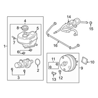 Ford OE - Cab - Components on Dash Panel (SuperCrew)