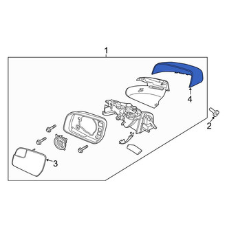Ford OE - Front Right Door Mirror Cover