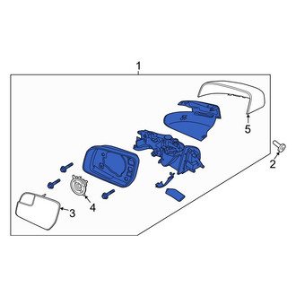 Ford OE - Front Right Door Mirror