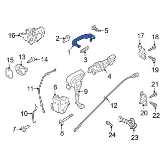 Ford OE - Front Outer Exterior Door Handle