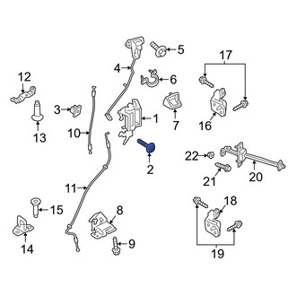 Ford OE - Interior Door Handle Screw