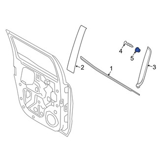 Ford OE - Door Applique Nut