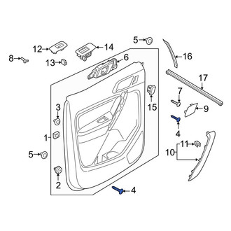 Ford OE - Door Interior Trim Panel Screw