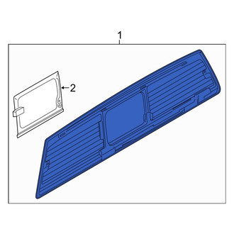 Ford OE - Rear Back Glass