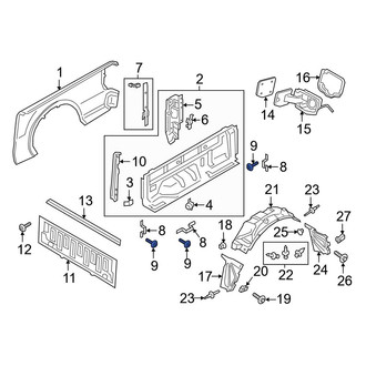 Ford OE - Tie Down Hook Bolt