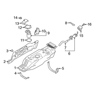 Ford OE - Fuel System Components