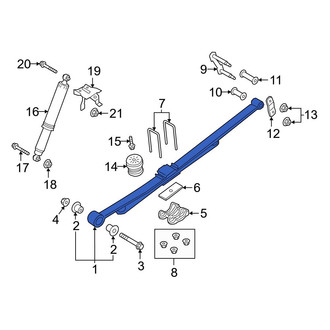 Ford OE - Rear Leaf Spring Assembly