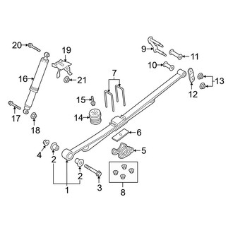 Ford OE - Rear Suspension - Suspension Components