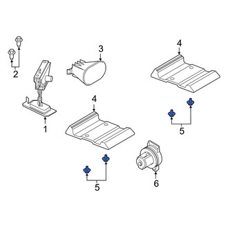 Ford OE - Spare Tire Bolt