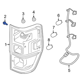 Ford OE - Tail Light Screw