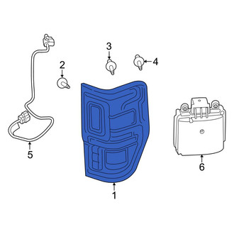 Ford OE - Rear Left Tail Light Assembly