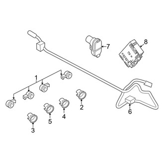 Ford OE - Rear Bumper - Electrical Components