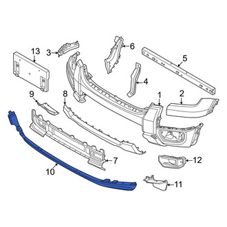 Ford OE - Front Center Spoiler