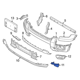 Ford OE - Front Right Spoiler