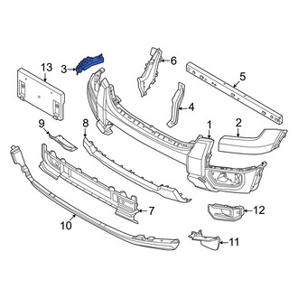 Ford OE - Front Left Bumper Guide