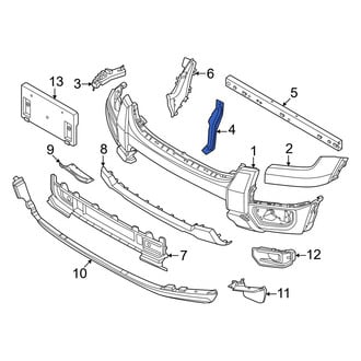 Ford OE - Front Left Bumper Face Bar Bracket