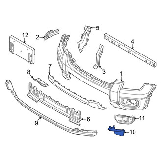 Ford OE - Front Left Spoiler