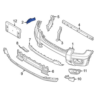 Ford OE - Front Right Bumper Guide