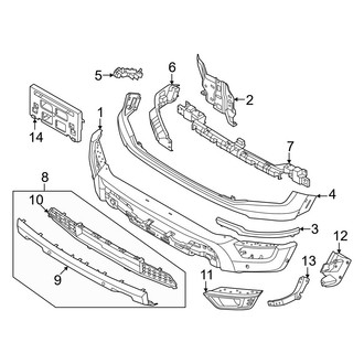 Ford OE - Front Valance Panel
