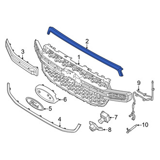 Ford OE - Front Upper Grille Molding