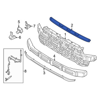 Ford OE - Front Upper Grille Molding