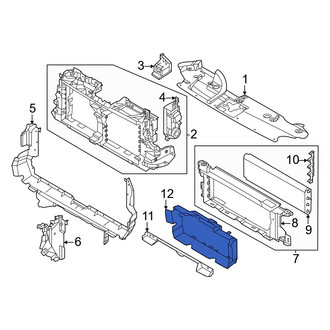 Ford OE - Front Radiator Support Air Duct