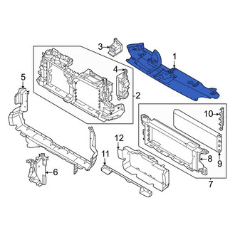 Ford OE - Front Radiator Support Access Cover