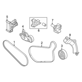 Ford OE - Cooling - Belts & Pulleys (2.3L)