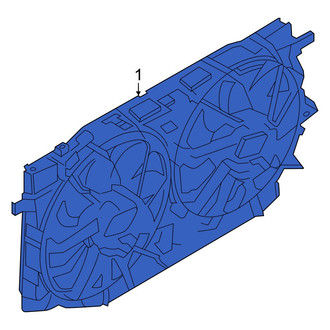 Ford OE - Engine Cooling Fan Assembly