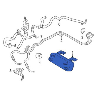 Ford OE - Automatic Transmission Oil Cooler