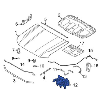 Ford OE - Front Hood Latch