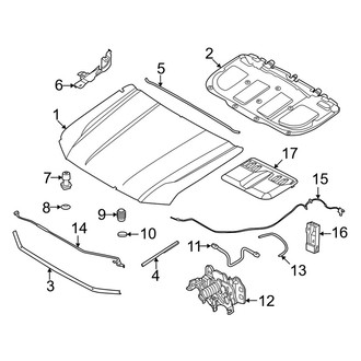 Ford OE - Hood & Components