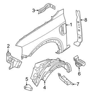 Ford OE - Fender & Components